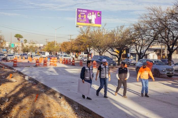  Concluyen trabajos de repavimentación en E