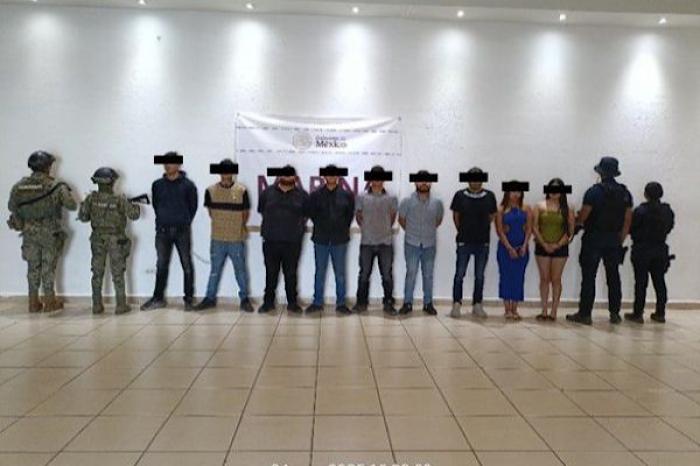 Capturan a nueve integrantes de “Los Salaza
