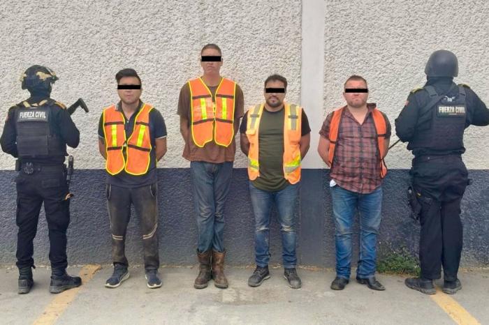 Capturan a cuatro por robo de hidrocarburo
