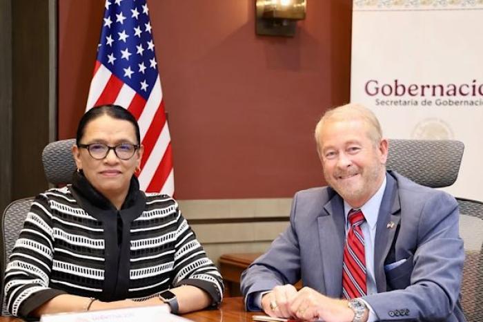 Gobernación y embajada de Estados Unidos ref