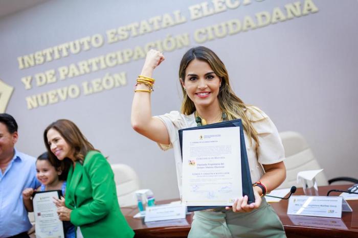A un año de su triunfo, Lorena de la Garza r