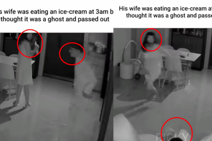 Pensó que era un fantasma y se desmayó