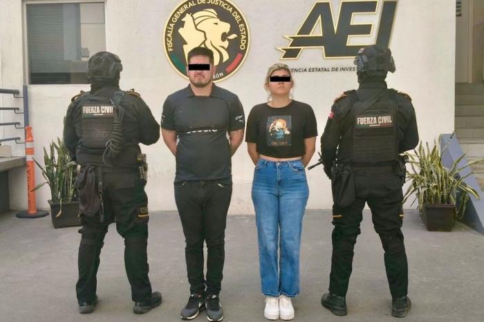 Capturan a pareja generadora de violencia, en Escobedo