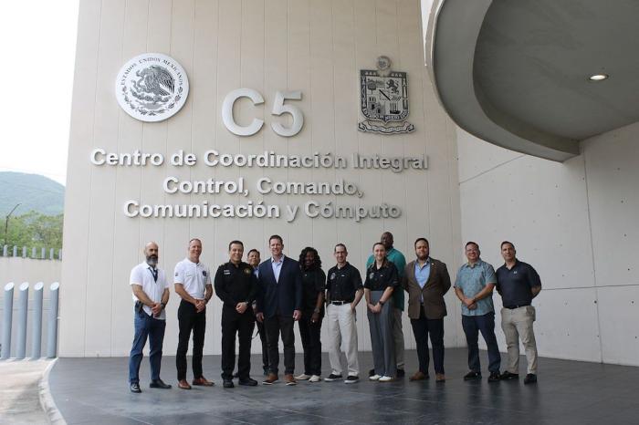 C5 Nuevo León refuerza vínculos con agencia