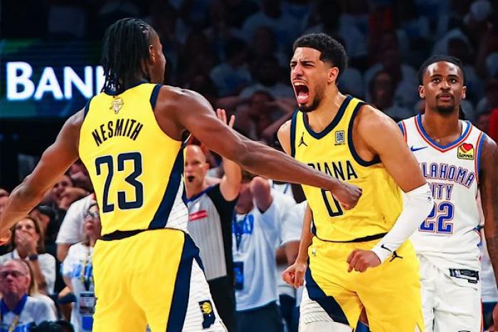 Tyrese Haliburton silencia a Oklahoma con tir