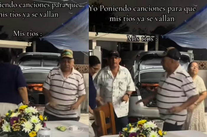 Joven pone música urbana para espantar a sus