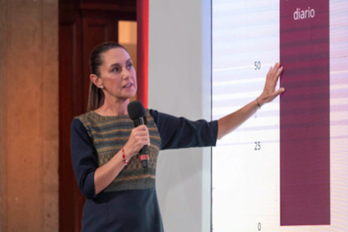 Sheinbaum asegura que ha disminuido la migrac