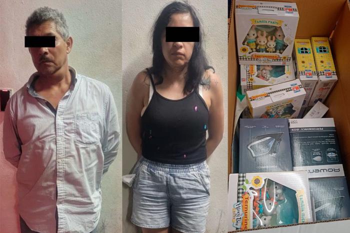 Detiene Policía de San Pedro a tres personas por robo en tienda