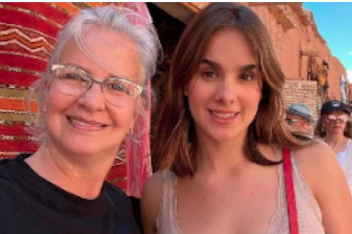 Crista Montes reaparece en marcha LGBTQ+ y re