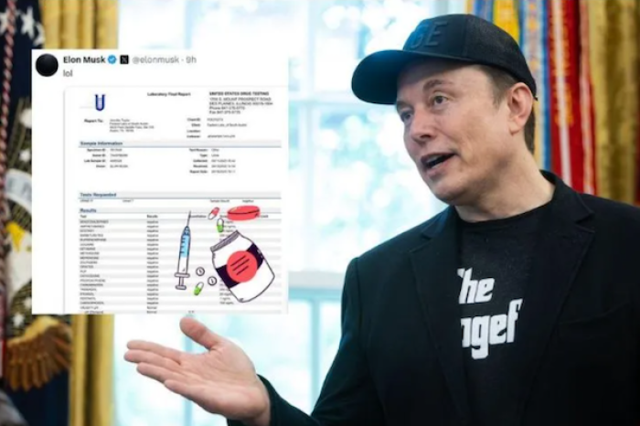 Elon Musk comparte resultados de análisis de orina sobre consumo de drogas