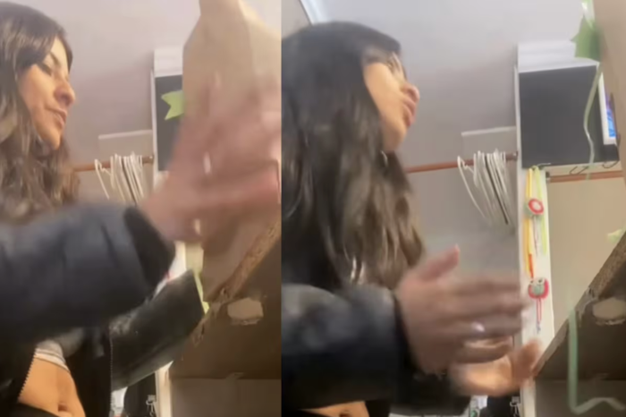 Descubre que su esposo compró el mismo regalo para ella y su amante… y arremete contra la vendedora