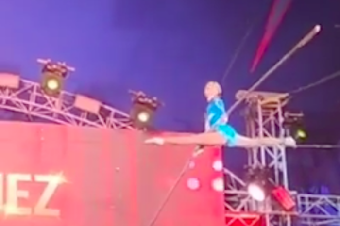 Trapecista cae desde 10 metros en circo de Cali y sobrevive gracias a colchón de seguridad