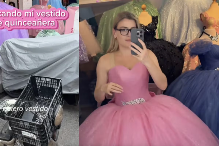 Ucraniana viajó a México para comprar su vestido de quinceañera y cumplir un sueño: celebrar sus XV