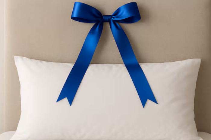 Cómo usar un lazo azul en tu dormitorio según el Feng Shui