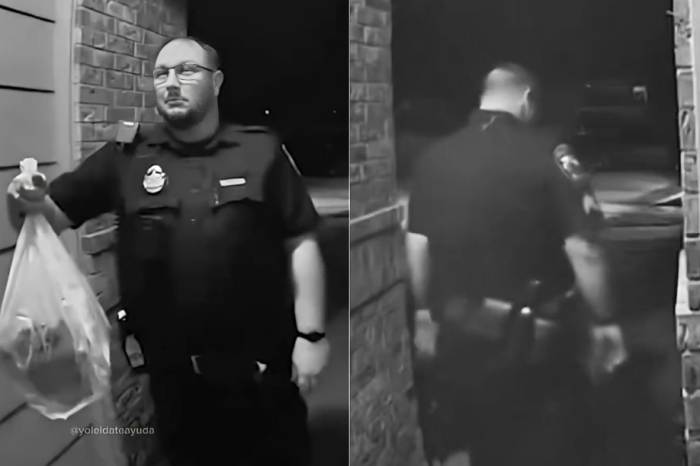 Policía entrega pedido a domicilio tras arrestar al repartidor