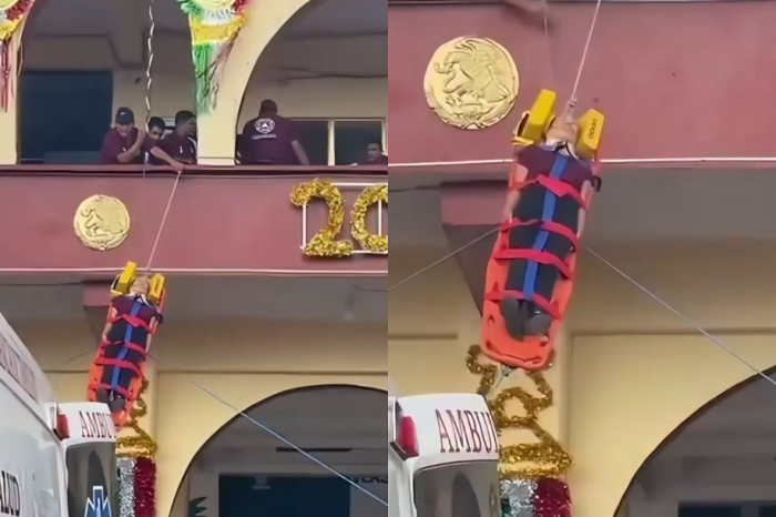 Simulacro de rescate fallido se vuelve viral  