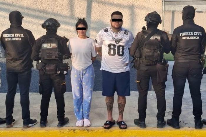Capturan a pareja generadora de violencia con armas y drogas