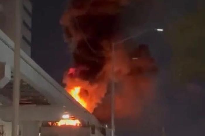 Controlan incendio en obras de la Línea 6 del Metro 