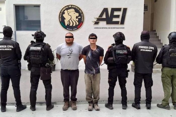 Arrestan a dos hombres con drogas en Monterrey