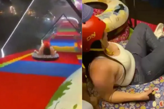 Mujer muere tras salir proyectada de un tobog