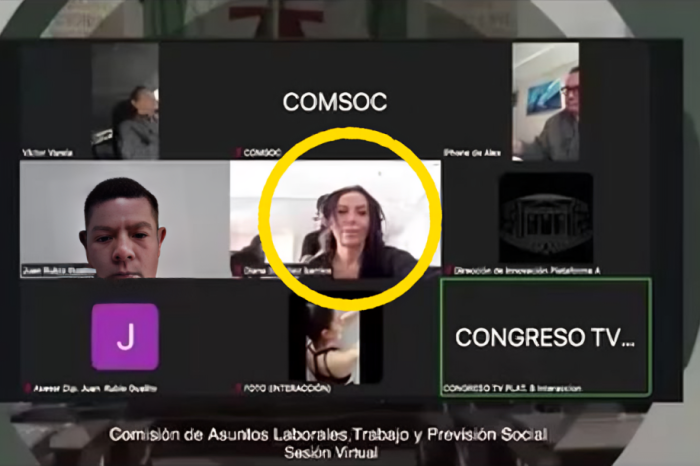 Captan a diputada de CDMX arreglándose el ca