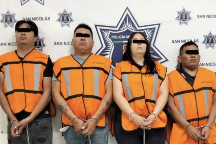 Capturan a cuatro presuntos narcomenudistas con más de 100 dosis de droga en San Nicolás