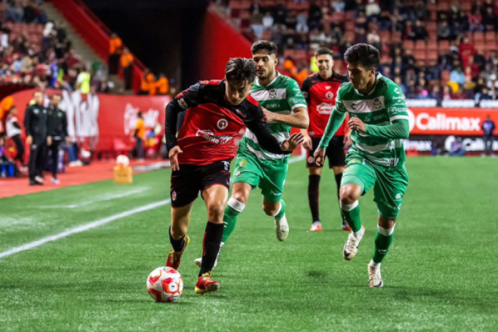 Xolos cae ante Santos y pierde su racha de 17