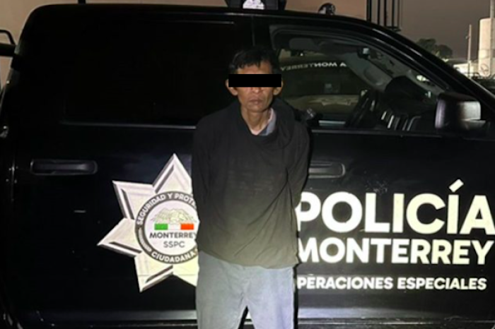 Capturan a hombre tras agredir con una piedra