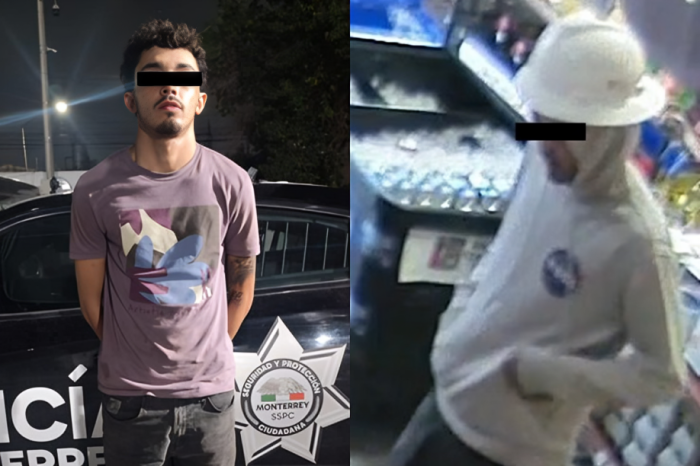 Cae joven con droga en Monterrey; lo investig