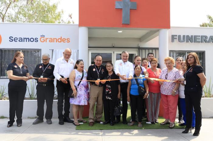 Inaugura Guadalupe Funerales del Pueblo en Cañada Blanca