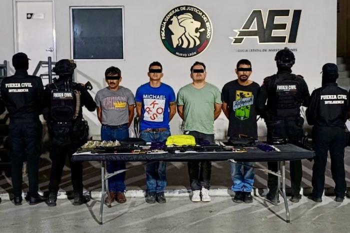 Capturan a cuatro generadores de violencia en Apodaca