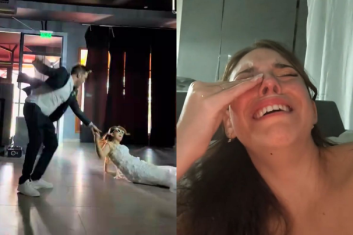 Novia sufre fractura de coxis tras caerse al 