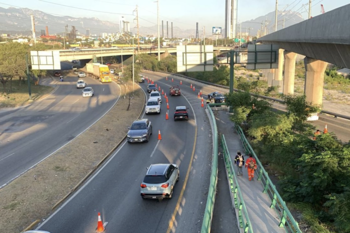 Monterrey suspenderá carriles reversibles po