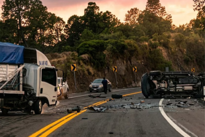 Mueren hijos de directivos de AT&T y BBVA en trágico choque carretero  