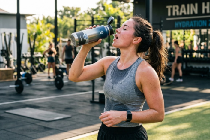 Los riesgos ocultos de beber agua helada después de entrenar