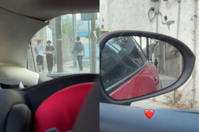 Mujer conmueve al ayudar a niños que se les 